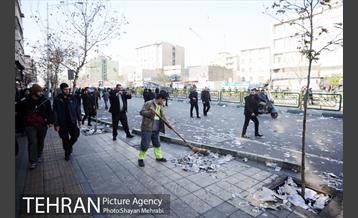 خدمات رسانی شهرداری تهران در آیین تشییع سردار شهید قاسم سلیمانی -2 9