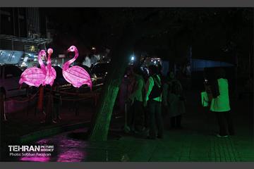 «جشن نور تهران» در بلوار کشاورز 33