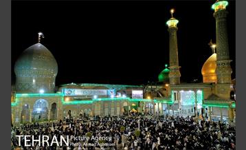 مراسم احیای شب بیست وسوم ماه رمضان درحرم حضرت عبدالظیم حسنی(ع) 26