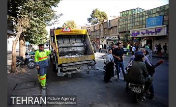 خدمات شهرداری تهران در مراسم پیاده روی جاماندگان حسینی (ع) 17