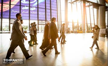 آئین افتتاح آمفی تئاتر روباز باغ کتاب تهران  7