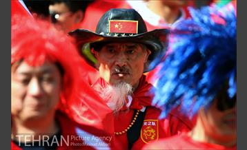 تماشاگران دیدار دو تیم ایران و چین