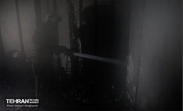 آتش‌سوزی در بیمارستان گاندی تهران 34