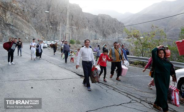 سیل در منطقه کَن