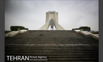 بارش باران پاییزی در تهران 24