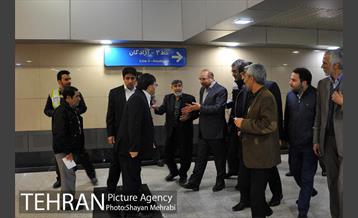 افتتاح "ایوان انتظار" با حضور شهردار تهران 9