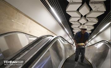 توسعه متروی تهران؛ ایستگاه بهار شیراز 22