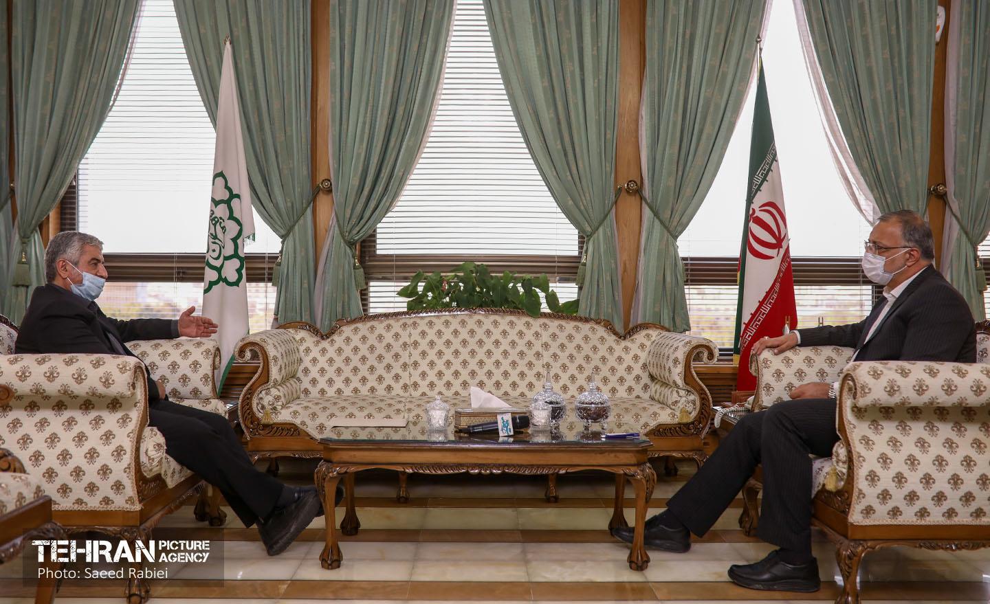 دیدارهای امروز شهردار تهران 25