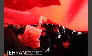 آیین تشییع «سردار شهید قاسم سلیمانی» -4 36