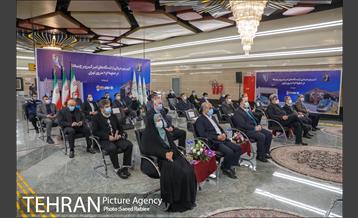 مراسم بهره برداری از ایستگاه برج میلاد 9