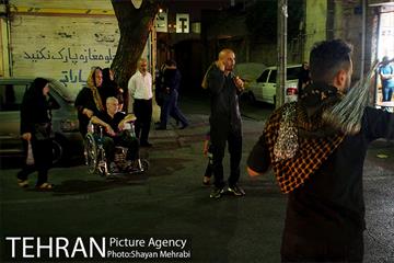 عزاداری شب پنجم ماه محرم در محله گرگان 18