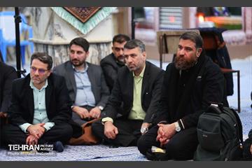 حضور شهردار تهران در بیت الزهرا (س) کرمان 15