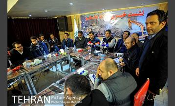 نشست خبری حادثه پلاسکو 14