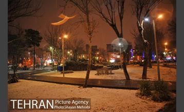 بارش برف در تهران 4
