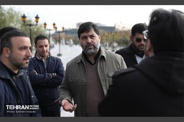 بازدید عضو شورای شهر تهران از اراضی عباس آباد  8