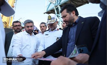 بازدید رئیس پلیس راهور کل کشور از پروژه‌های منطقه 9 8