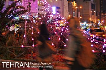 تونل نوری از میدان ونک تا بلوار میرداماد 16