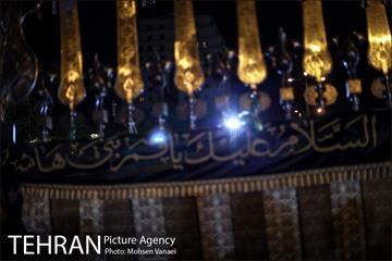 دسته عزاداری در خیابان اندرزگو‎ 9