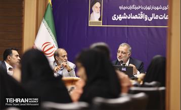 گفتگوی شهردار تهران با خبرنگاران 8