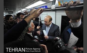 افتتاح ایستگاه مترو حسین آباد 39