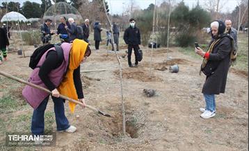 کاشت نهال یادمان تشکل ها در بوستان سمن ها 5