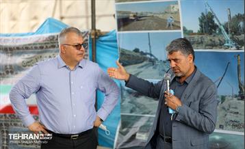 بازدید شهردار تهران از پروژه بزرگراه شهید بروجردی 11