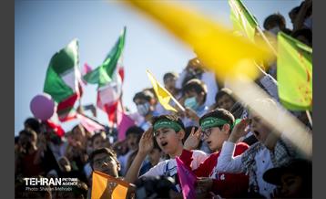 اجتماع بزرگ نوجوانان غرب تهران در پویش سلام فرمانده 17