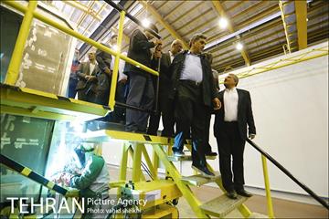 بازدید شهردار تهران از کارخانه واگن سازی تهران 5