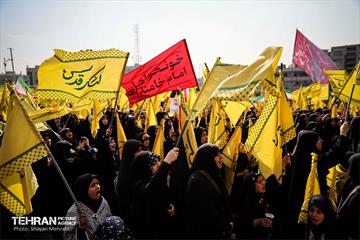 اجتماع «نوجوانان آرمانی، لشکر قدس»
