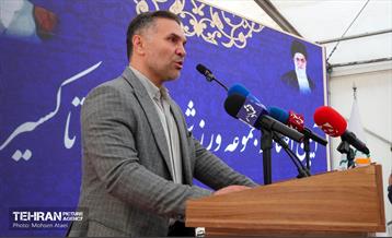 آیین افتتاحیه مجموعه ورزشی شهدای تاکسیران 23