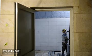 بازدید اعضای کمسیون حمل و نقل شورای اسلامی شهر از ایستگاه مترو شهید رضایی 35