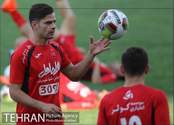 تمرین تیم فوتبال پرسپولیس 12