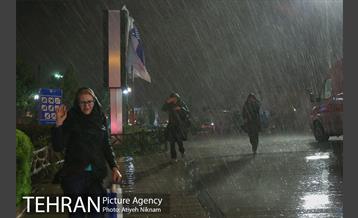 شب بارانی تهران 15