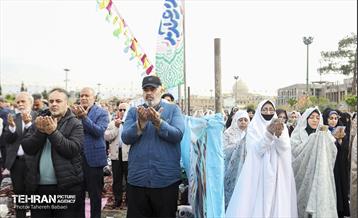 نماز عید سعید فطر در حرم حضرت عبدالعظیم حسنی (ع) 18