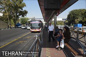فعالیت شبانه روزی BRT تهران 6