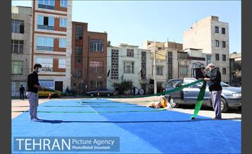 نماز ظهر عاشورا مسجد قائم(عج) منطقه هفت