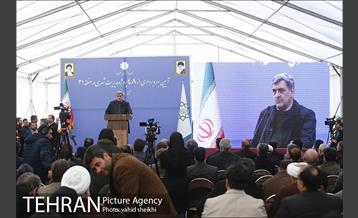 آیین بهره برداری از 48 پروژه مدیریت شهری در منطقه 21 39