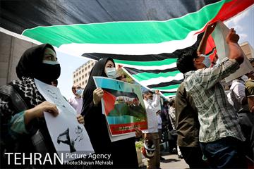 تجمع دانشجویی و مردمی در حمایت از مردم فلسطین 26