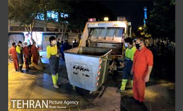 اقدامات شهرداری منطقه ۲۰ در لیالی قدر اطراف حرم حضرت عبدالعظیم حسنی(ع) 12