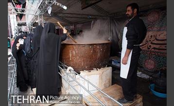 آیین سنتی " سمنوپزان" در میدان امام حسین (ع) 8