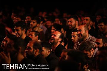 عزاداری سیاه پوشان در هیئت ریحانة الحسین  5