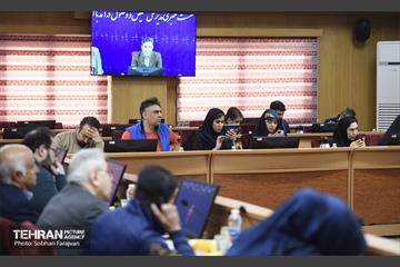 نشست خبری مدیرکل تشخیص و وصول درآمد شهرداری تهران 12