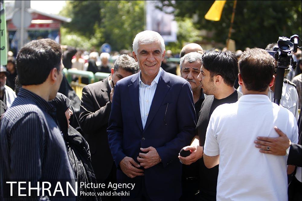 حضور شهردار تهران در راهپیمایی روز جهانی قدس 8