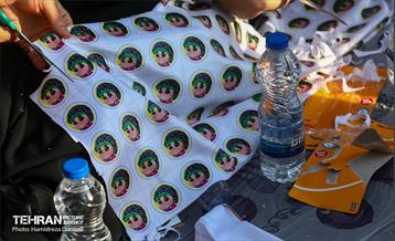 آیین آماده سازی دست سازه های نمدی برای کودکان اربعینی  6