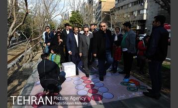 بازدید نماینده مجلس و استاندار تهران از نورزگاه بلوار کشاورز 26