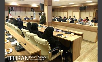 مراسم تکریم امین عارف نیا و معارفه محمد علی کریمی رییس مرکز ارتباطات و امور بین الملل شهرداری تهران 7