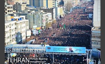 آیین تشییع «سردار قاسم سلیمانی» -3 44