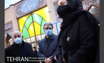 تشییع پیکر استاد محمدرضا شجریان در بهشت زهرا (س) 4