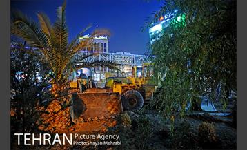 هم‌اکنون؛ جمع‌آوری کارگاه عمرانی میدان هفت تیر 27