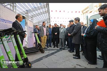 آیین رونمایی از بسته حمل و نقل پاک